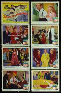 v185 BARKLEYS OF BROADWAY 8 movie lobby cards '49 Astaire & Rogers!