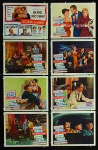 v189 BELL, BOOK & CANDLE 8 movie lobby cards '58 James Stewart,Kim Novak
