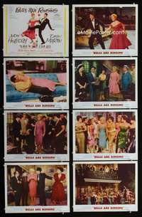 v190 BELLS ARE RINGING 8 movie lobby cards '60 Judy Holliday,Dean Martin