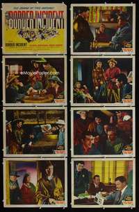 v212 BORDER INCIDENT 8 movie lobby cards '49 Ricardo Montalban, Murphy