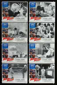 v216 BREAKER BREAKER 8 movie lobby cards '77 tough Chuck Norris!