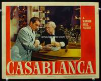 v008 CASABLANCA movie lobby card '42 Paul Henreid, S.Z. Sakall