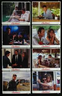 v248 COCKTAIL 8 movie lobby cards '88 sexy Tom Cruise close up at bar!