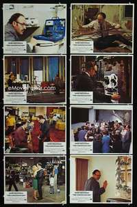v258 CONVERSATION 8 movie lobby cards '74 Gene Hackman, Coppola