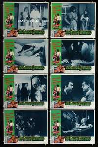 v259 CORPSE GRINDERS 8 movie lobby cards '71 Ted V Mikels, wild horror!