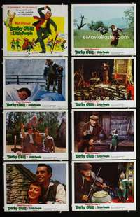 v264 DARBY O'GILL & THE LITTLE PEOPLE 8 movie lobby cards '59 Connery