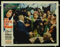 v018 DEVIL IS A WOMAN movie lobby card '35 sexy Marlene Dietrich!
