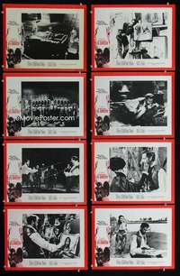 v286 EL GRECO 8 movie lobby cards '65 Mel Ferrer, Rosanna Schiaffino