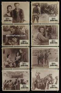 v287 9 LIVES OF ELFEGO BACA 8 movie lobby cards '60s Robert Loggia