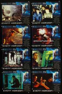v297 EVENT HORIZON 8 int'l movie lobby cards '97 Laurence Fishburne, Neill