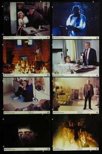 v301 EXORCIST 3 8 color movie 11x14 stills '90 George C. Scott, Blatty