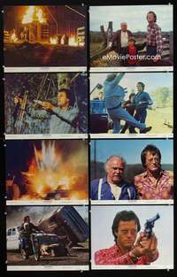v310 FIGHTING MAD 8 color movie 11x14 stills '76 Peter Fonda, Demme
