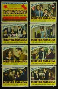 v317 FOREVER & A DAY 8 movie lobby cards '43 Merle Oberon + 77 others!