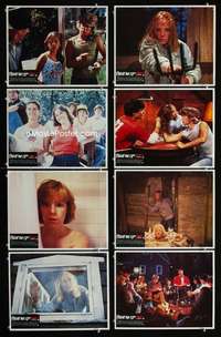 v322 FRIDAY THE 13th 2 8 movie lobby cards '81 Jason, slasher horror!