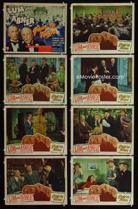 v330 GOIN' TO TOWN 8 movie lobby cards '44 Lum & Abner, Barbara Hale