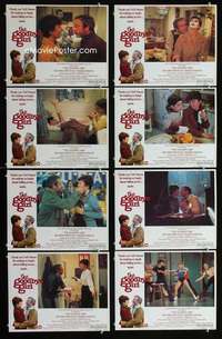 v331 GOODBYE GIRL 8 movie lobby cards '77 Richard Dreyfuss, Marsha Mason