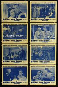 v350 HIGH SIERRA 8 movie lobby cards R52 Humphrey Bogart, Ida Lupino