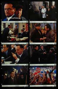 v352 HOFFA 8 color movie 11x14 stills '92 Jack Nicholson, Danny DeVito