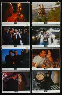 v362 HUDSON HAWK 8 movie lobby cards '91 Bruce Willis, Danny Aiello