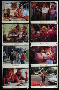 v374 IN COUNTRY 8 movie lobby cards '89 Bruce Willis, Emily Lloyd