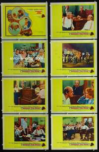 v380 INHERIT THE WIND 8 movie lobby cards '60 Spencer Tracy as Darrow!