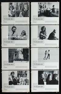 v383 INTERIORS 8 movie lobby cards '78 Woody Allen, Diane Keaton