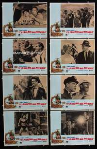 v387 IT'S A MAD, MAD, MAD, MAD WORLD 8 movie lobby cards R70