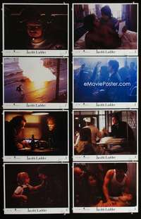 v389 JACOB'S LADDER 8 movie lobby cards '90 Tim Robbins, Pena
