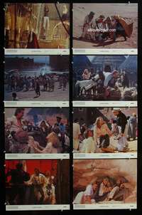 v392 JEWEL OF THE NILE 8 color movie 11x14 stills '85 Michael Douglas
