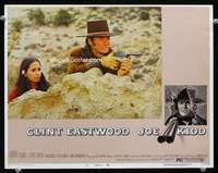 v061 JOE KIDD movie lobby card #4 '72 Clint Eastwood with gun!