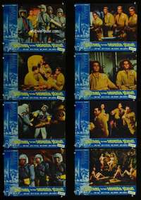 v398 JOURNEY TO THE SEVENTH PLANET 8 movie lobby cards '61 AIP sci-fi!