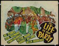 v069 LIFE OF THE PARTY movie lobby card '37 cool dance number!