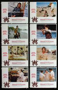 v430 LITTLE BIG MAN 8 movie lobby cards '71 Dustin Hoffman, Dunaway