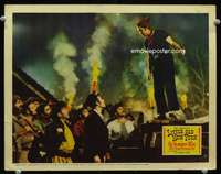 v070 LITTLE OLD NEW YORK movie lobby card '39 Fred MacMurray