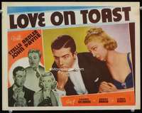 v073 LOVE ON TOAST other company movie lobby card '37 Stella Adler