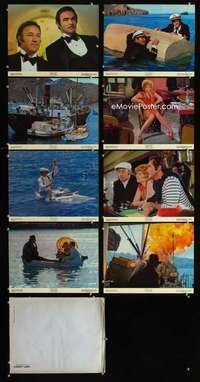 v441 LUCKY LADY 8 color movie 11x14 stills '75 Gene Hackman & Burt!