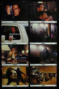 v449 MARKED FOR DEATH 8 color movie 11x14 stills '90 Steven Seagal