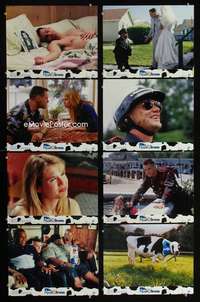 v455 ME, MYSELF & IRENE 8 movie lobby cards '00 Jim Carrey, Zellweger