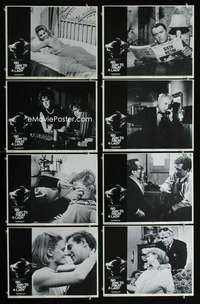 v483 NO WAY TO TREAT A LADY 8 movie lobby cards '68 Steiger, Remick