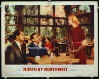 v087 NORTH BY NORTHWEST movie lobby card #7 '59 Cary Grant, Hitchcock