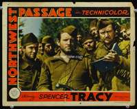 v088 NORTHWEST PASSAGE movie lobby card '40 Spencer Tracy, Young