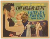 v094 ONE HEAVENLY NIGHT movie TC '31 John Boles, Evelyn Laye