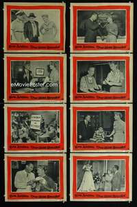 v493 OUR MISS BROOKS 8 movie lobby cards '56 school teacher Eve Arden!