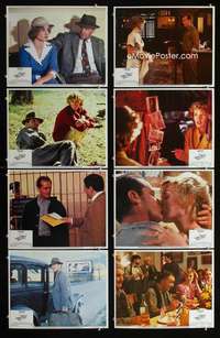 v515 POSTMAN ALWAYS RINGS TWICE 8 movie lobby cards '81 Jack Nicholson