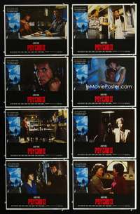 v518 PSYCHO 2 8 movie lobby cards '83 Anthony Perkins, Vera Miles