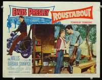 v110 ROUSTABOUT movie lobby card #7 '64 Elvis Presley with guitar!