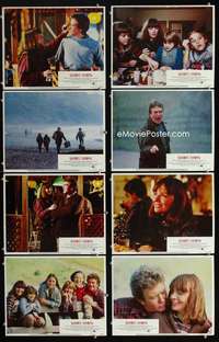 v557 SHOOT THE MOON 8 movie lobby cards '82 Albert Finney, Diane Keaton