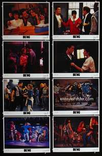 v561 SING 8 movie lobby cards '89 Lorraine Bracco teaches teen punks!