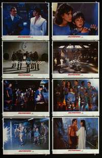 v575 SOLARBABIES 8 movie lobby cards '86 Richard Jordon sci-fi!
