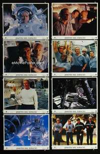 v582 SPACE COWBOYS 8 Spanish/U.S. movie lobby cards '00 Clint Eastwood